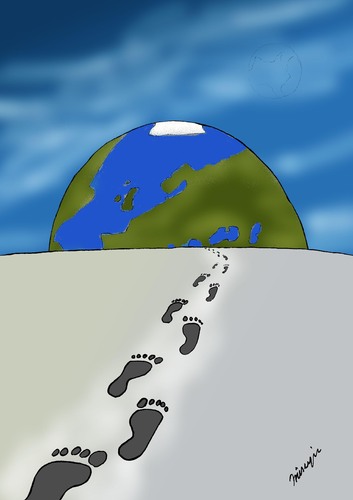 Cartoon: old my global warm collection 5 (medium) by huseyinalparslan tagged global,warming,nature,natura