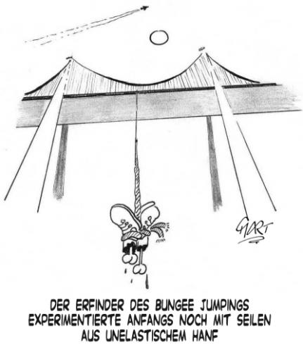 Cartoon: Bungee (medium) by mart tagged mart,jumping,bungee,bloody