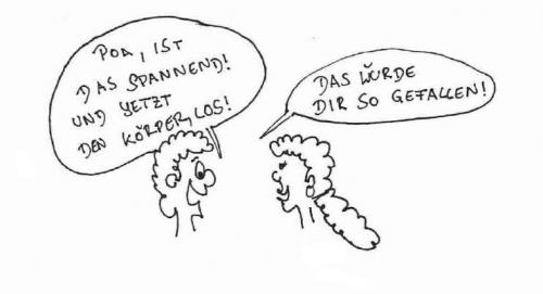 Cartoon: Spannend (medium) by unlustig tagged 04,