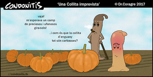 Cartoon: Condonitis 80 (medium) by DrCoragre tagged humor,catala,catalan,tira,comic,strip,drawing