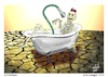 Cartoon: H2o Malson (small) by DrCoragre tagged nature water humor drawing mixed media