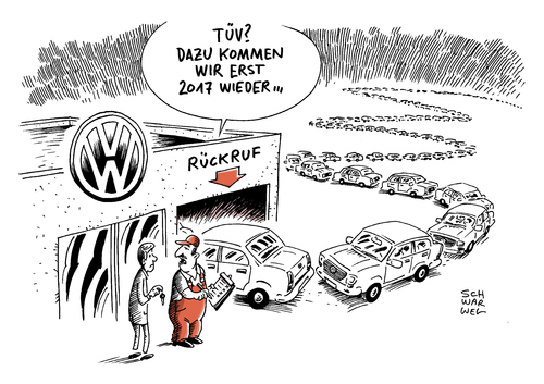 Abgas-Skandal und VW Rückruf