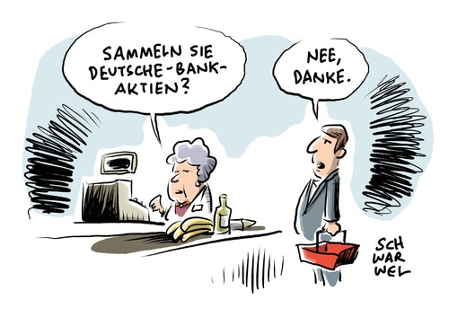Cartoon: Absturz Deutsche Bank Aktie (medium) by Schwarwel tagged absturz,deutsche,bank,aktie,börse,kurs,karikatur,schwarwel,absturz,deutsche,bank,aktie,börse,kurs,karikatur,schwarwel