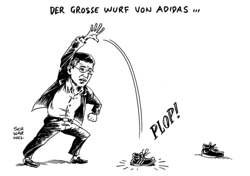 Cartoon: Adidas Geschäftsplan (medium) by Schwarwel tagged adidas,geschäftsplan,vorstand,karikatur,schwarwel,adidas,geschäftsplan,vorstand,karikatur,schwarwel