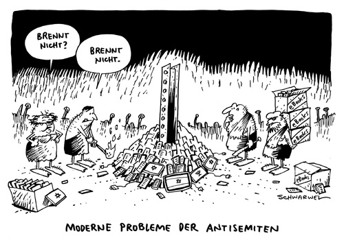 Cartoon: Antisemitische Hetze Gaza (medium) by Schwarwel tagged protest,deutschland,antisemetische,hetze,demonstration,israel,gaza,offensive,karikatur,schwarwel,protest,deutschland,antisemetische,hetze,demonstration,israel,gaza,offensive,karikatur,schwarwel