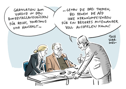 Bundestag Ausschussbesetzung