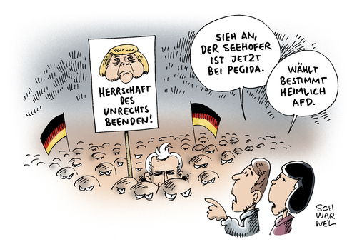 Cartoon: Herrschaft des Unrechts (medium) by Schwarwel tagged wahlkampf,afd,eskalation,im,flüchtlingsstreit,merkel,seehofer,flüchtlinge,flüchtlingspolitik,asyl,asylsuchende,angela,regierung,politik,herrschaft,des,unrechts,karikatur,schwarwel,cdu,csu,wahlkampf,afd,eskalation,im,flüchtlingsstreit,merkel,seehofer,flüchtlinge,flüchtlingspolitik,asyl,asylsuchende,angela,regierung,politik,herrschaft,des,unrechts,karikatur,schwarwel,cdu,csu
