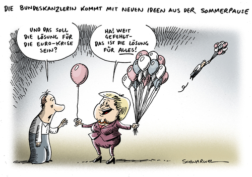 Merkel Lösung nach Sommerpause