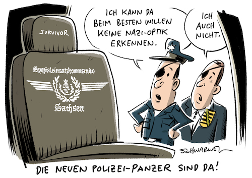 Nazi Ästhetik Polizei Sachsen