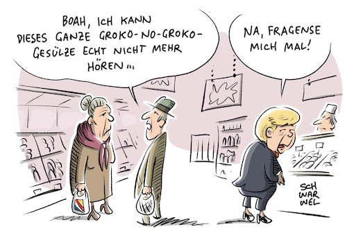 Regierungsbildung Merkel SPD