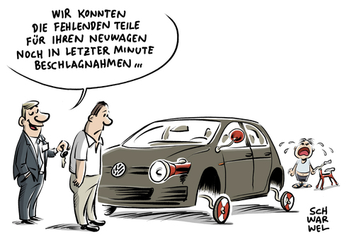 VW Zoff mit Zulieferer