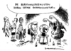 Cartoon: Allgemeine Lage (small) by Schwarwel tagged angela,merkel,fußball,obama,hexe,puffelchen,beratung,krise,öl,wirtschaft,regierung,karikatur,schwarwel
