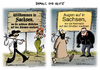 Cartoon: Anti Islam Demo Pegida Touristen (small) by Schwarwel tagged anti,islam,demo,pegida,touristen,leipzig,kariktur,schwarwel