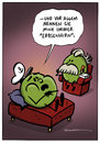 Cartoon: Cartoon von Schwarwel (small) by Schwarwel tagged cartoon schwarwel witz lustig erbse couch