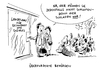 Cartoon: Flüchtlinge Behörden überford (small) by Schwarwel tagged flüchtlinge,behörden,überfordert,berlin,sofortprogramm,karikatur,schwarwel