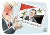 Cartoon: G7 Treffen in Italien Assad (small) by Schwarwel tagged gipfel g7 treffen italien politik politiker außenpolitik außenminister minister kampf terror waffen waffengeschäfte karikatur schwarwel syrien assad trump
