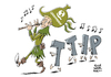 Cartoon: Greenpeace TTIP (small) by Schwarwel tagged greenpeace,ttip,freihandelsabkommen,geheimdokumente,bundesregierung,umweltschutz,umweltschützer,leak,handelspakt,umweltorganisation,agrarmarkt,gentechnik,lebensmittel,eu,europäische,union,us,usa,karikatur,schwarel