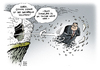 Cartoon: GroKo Gabriel Superminister (small) by Schwarwel tagged groko,große,koalition,sigmar,gabriel,superminister,agenda,2010,karikatur,schwarwel