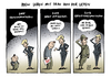 Cartoon: GroKo von der Leyen (small) by Schwarwel tagged groko,von,der,leyen,verteidigungsministerin,familienminister,arbeit,soziales,minister,politik,karikatur,schwarwel