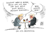 Cartoon: Merkels Bierzeltrede nach G7 (small) by Schwarwel tagged merkel,donald,trump,us,usa,amerika,president,präsident,vertrauen,politik,politiker,deutschland,g7,gipfel,bierzeltrede,karikatur,schwarwel
