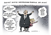 Cartoon: NSA Daten Seehofer (small) by Schwarwel tagged prism,affäre,usa,geheimdienst,nsa,kritik,karikatur,schwarwel,kurswechsel,seehofer,merkel,datenschützer