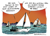 Cartoon: Ölkatastrophe Segeltörn (small) by Schwarwel tagged ölkatastrophe,öl,segeltörn,törn,karikatur,schwarwel