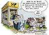 Cartoon: Post hochsicher (small) by Schwarwel tagged post sicher sicherheit brief datenschutz arbeitslose karikatur schwarwel
