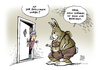 Cartoon: Post Streik Ostern (small) by Schwarwel tagged post,streik,ostern,ostergrüße,osterhase,karikatur,schwarwel