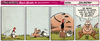 Cartoon: Schweinevogel Zaubern (small) by Schwarwel tagged schweinevogel,iron,doof,sid,pinkel,zaubern,comic,comicstrip,schwarwel