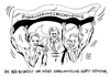 Cartoon: Seehofer und AfD (small) by Schwarwel tagged csu,chef,horst,seehofer,flüchtlingskrise,nazikrise,naziproblem,flüchtlingspolitik,flüchtlinge,asyl,asylbewerber,asylsuchende,cdu,anhänger,partei,afd,karikatur,schwarwel,zuwanderung,zuwanderungsbegrenzung