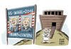 Cartoon: US Vorwahlen Clinton (small) by Schwarwel tagged us,usa,vorwahl,wahl,clinton,united,staates,staaten,kalifornien,präsidentschaftskandidatur,präsidentschaftskandidaten,präsident,president,demokrat,demokratie,demokraten,karikatur,schwarwel