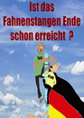 Cartoon: Fahnenstangen Ende (small) by Peter Losch tagged frieden,krieg,religion,hass,leben,tot,vernichtung,politik,gut,böse