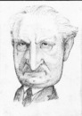 Cartoon: Martin Heidegger (small) by davide calandrini tagged caricature,personaggi,famosi,cultura,arte,spiritualita,letteratura,disegni