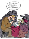Cartoon: Wahrsagerin (small) by bob tagged orakel,wahrsagerin,zukunft,glaskugel,cartoonfigur,schiksal