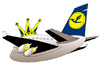 Cartoon: Airbus A380 Contest (small) by toonpool com tagged airbus380,lufthansa,airbus,flugzeug,plane,contest