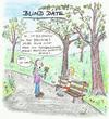 Cartoon: Blinddate (small) by Busch Cartoons tagged missverstanden,kennenlernen,mann,frau,date,pferdeschwanz