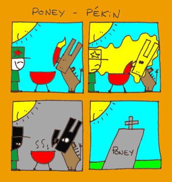 Cartoon: JO Pekin (medium) by lpedrocchi tagged pony,pekin,