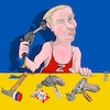 Cartoon: Putin (small) by raim tagged putin,ukraine