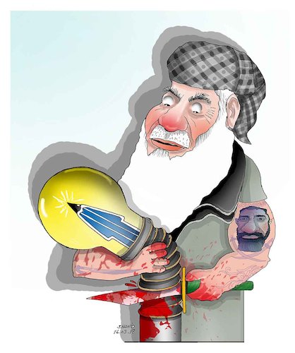 Cartoon: Afghan Warlods !!! (medium) by Shahid Atiq tagged afghanistan,balkh,helmand,kabul,london,nangarhar,and,ghor,attack