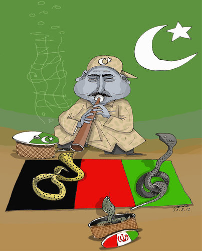 Cartoon: afghanistan. (medium) by Shahid Atiq tagged 0147
