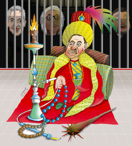 Cartoon: FreeTurkey Media! (medium) by Shahid Atiq tagged turkey