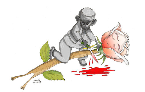 Cartoon: Taliban 2 (medium) by Shahid Atiq tagged 0164