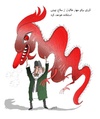 Cartoon: Karzi in china (small) by Shahid Atiq tagged 00175