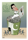 Cartoon: PAK and bin laden ! (small) by Shahid Atiq tagged afghanistan