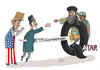 Cartoon: Taliban in Qatar (small) by Shahid Atiq tagged 0168