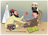 Cartoon: Teaching Quran to children! (small) by Shahid Atiq tagged afghanistan