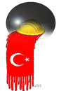 Cartoon: Turkey (small) by Shahid Atiq tagged 0181