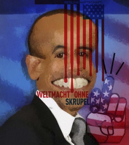 Cartoon: Barack Hussein Obama (medium) by Paparazzi01 tagged obama