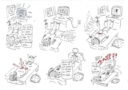 Cartoon: jackson (medium) by Faxenwerk tagged jackson,kinder,tot,gedenken,faxenwerk,schmalfuß
