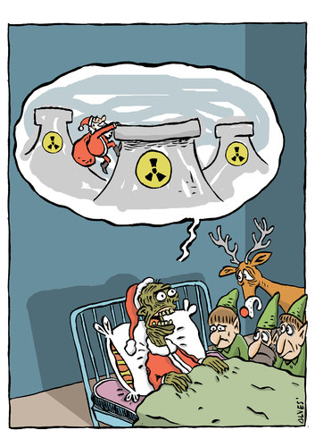 Cartoon: Christmas (medium) by alves tagged nature